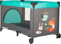 PETITE&MARS Postieľka cestovná Koot Fox Aqua PETITE&MARS Postieľka cestovná Koot Fox Aqua