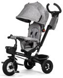KINDERKRAFT Dětská tříkolka Aveo – Grey KINDERKRAFT Dětská tříkolka Aveo – Grey