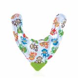 NUBY Slintáček s kousátkem 1 ks, opičky, 3 m+ NUBY Slintáček s kousátkem 1 ks, opičky, 3 m+