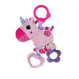 BRIGHT STARTS Hračka aktivní na C kroužku Sparkle&Shine jednorožec růžový 0 m+ BRIGHT STARTS Hračka aktivní na C kroužku Sparkle&Shine jednorožec růžový 0 m+