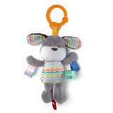 BRIGHT STARTS Hračka na C kroužku Chime&Go psík 0 m+ BRIGHT STARTS Hračka na C kroužku Chime&Go psík 0 m+
