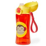 SKIP HOP Zoo Láhev sportovní s uzávěrem - Opička 3+ SKIP HOP Zoo Láhev sportovní s uzávěrem - Opička 3+
