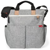 SKIP HOP Taška přebalovací Duo Signature grey melange SKIP HOP Taška přebalovací Duo Signature grey melange