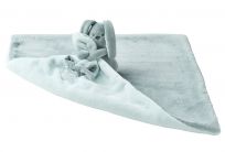 NATTOU Koc pluszowy z przytulanką Lapidou 48cm x 48cm – mint NATTOU Koc pluszowy z przytulanką Lapidou 48cm x 48cm – mint