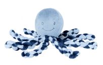 NATTOU Prvá hračka bábätka chobotnička PIU PIU Lapidou navy blue 0m+ NATTOU Prvá hračka bábätka chobotnička PIU PIU Lapidou navy blue 0m+