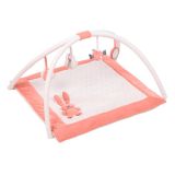 NATTOU Deka na hraní zajíček Lapidou pink NATTOU Deka na hraní zajíček Lapidou pink