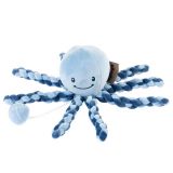 NATTOU První hračka miminka hrající chobotnička PIU PIU Lapidou navy blue - light NATTOU První hračka miminka hrající chobotnička PIU PIU Lapidou navy blue - light