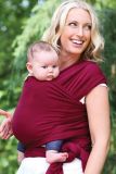 BOBA Nosič dětí / šátek Wrap Prints - Sangria BOBA Nosič dětí / šátek Wrap Prints - Sangria