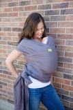 BOBA Nosič dětí / šátek Wrap Organic - Dark Gray BOBA Nosič dětí / šátek Wrap Organic - Dark Gray