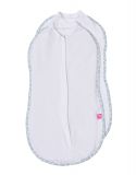 MOTHERHOOD Zavinovačka Zip&Sleep (2,5-5 kg), 2 ks – modré rybičky MOTHERHOOD Zavinovačka Zip&Sleep (2,5-5 kg), 2 ks – modré rybičky