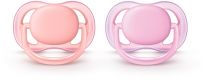 AVENT Šidítko Ultra Air (0-6 m) 2 ks – dívka AVENT Šidítko Ultra Air (0-6 m) 2 ks – dívka