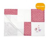 BABYONO Deka minky 75x100 cm – růžová BABYONO Deka minky 75x100 cm – růžová