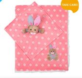 BABYONO Deka ovečka + mazlíček 75x100 cm – růžová BABYONO Deka ovečka + mazlíček 75x100 cm – růžová