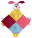 BABYONO Mazlíček s kousátkem zajíc Sue 40 cm (0m+) BABYONO Mazlíček s kousátkem zajíc Sue 40 cm (0m+)