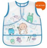 BABYONO Bryndák omyvatelný 30x35 cm (12m+) – Blue BABYONO Bryndák omyvatelný 30x35 cm (12m+) – Blue
