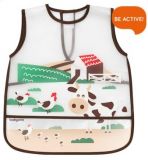 BABYONO Bryndák omyvatelný 30x35 cm (12m+) – Dark Brown BABYONO Bryndák omyvatelný 30x35 cm (12m+) – Dark Brown