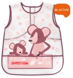 BABYONO Bryndák omývateľný 38x45 cm (36m+) – Purple BABYONO Bryndák omývateľný 38x45 cm (36m+) – Purple