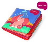 BABYONO Mini knížka do vody pískací (6m+) – Bath Time BABYONO Mini knížka do vody pískací (6m+) – Bath Time
