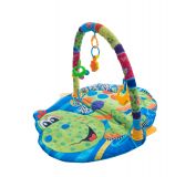 TEDDIES Hrazda pro děti s podložkou a chrastítky TEDDIES Hrazda pro děti s podložkou a chrastítky