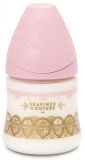 SUAVINEX Láhev 150 ml savička S Premium – růžová SUAVINEX Láhev 150 ml savička S Premium – růžová