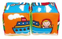 K´S KIDS Zábavné textilní kostky - Autíčka K´S KIDS Zábavné textilní kostky - Autíčka