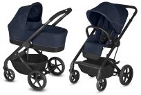 CYBEX Kombinovaný kočárek Balios S Denim Blue 2019 CYBEX Kombinovaný kočárek Balios S Denim Blue 2019