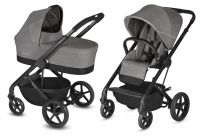 CYBEX Kombinovaný kočárek Balios S Manhattan Grey 2019 CYBEX Kombinovaný kočárek Balios S Manhattan Grey 2019