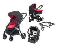 CHICCO Kočárek trojkombinace Urban Plus Crossover Red Passion + Auto-Fix Fast CHICCO Kočárek trojkombinace Urban Plus Crossover Red Passion + Auto-Fix Fast