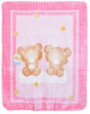 COPITO GOLD Deka španielska detská 548 Pink 80 x 110 COPITO GOLD Deka španielska detská 548 Pink 80 x 110