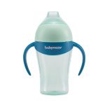 BABYMOOV Nekapající hrníček s úchyty 180ml Azur BABYMOOV Nekapající hrníček s úchyty 180ml Azur