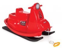 JAKU Boby - SNOW Motorcycle 86 cm, červená JAKU Boby - SNOW Motorcycle 86 cm, červená