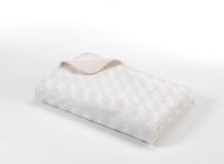 BABYDAN Dětská deka double fleece oboustranná 75x100, off white BABYDAN Dětská deka double fleece oboustranná 75x100, off white