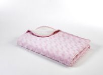 BABYDAN Dětská deka double fleece oboustranná 75x100, pink BABYDAN Dětská deka double fleece oboustranná 75x100, pink