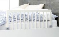 BABYDAN Zábrana k posteli dřevěná white 45x90 cm BABYDAN Zábrana k posteli dřevěná white 45x90 cm