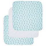 LUMA Mušelínová plienka 70x70 cm set 3 ks - Racoon Mint LUMA Mušelínová plienka 70x70 cm set 3 ks - Racoon Mint