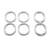 BUGABOO Krytky koleček na Bee5 White Core 6ks, 2017 BUGABOO Krytky koleček na Bee5 White Core 6ks, 2017