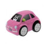CHICCO Hračka autíčko Turbo Touch - FIAT 500 Růžová CHICCO Hračka autíčko Turbo Touch - FIAT 500 Růžová