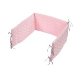 KLUPS Mantinel do postýlky 180x30 cm Velvet Pink KLUPS Mantinel do postýlky 180x30 cm Velvet Pink