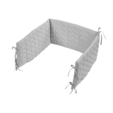 KLUPS Mantinel do postýlky 180x30 cm Velvet Grey KLUPS Mantinel do postýlky 180x30 cm Velvet Grey