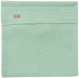 NOPPIES Deka U Baby bed knit Nola 120x120 cm Grey Mint NOPPIES Deka U Baby bed knit Nola 120x120 cm Grey Mint