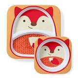 SKIP HOP Zoo Jídelní set melaminový Liška 6 m+ SKIP HOP Zoo Jídelní set melaminový Liška 6 m+