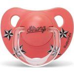 SUAVINEX Dudlík anatomický latex AS YOU STRONG 18 m+ pink SUAVINEX Dudlík anatomický latex AS YOU STRONG 18 m+ pink