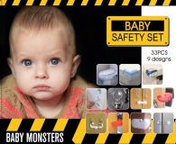 BABY MONSTERS Safety Set bezpečnostní sada 33 ks