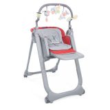 CHICCO Židlička jídelní Polly Magic Relax - Scarlet CHICCO Židlička jídelní Polly Magic Relax - Scarlet
