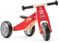 NICKO Dřevěné odrážedlo 2v1 mini – Auta NICKO Dřevěné odrážedlo 2v1 mini – Auta