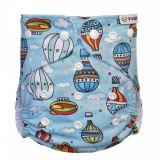 T-TOMI Nohavičková plienka AIO - prebaľovací set patentky - air balloons T-TOMI Nohavičková plienka AIO - prebaľovací set patentky - air balloons
