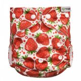 T-TOMI Nohavičková plienka AIO - prebaľovací set patentky - strawberries T-TOMI Nohavičková plienka AIO - prebaľovací set patentky - strawberries