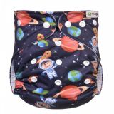 T-TOMI Nohavičková plienka AIO - prebaľovací set patentky - universe T-TOMI Nohavičková plienka AIO - prebaľovací set patentky - universe
