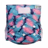 T-TOMI Kalhotková plena AIO - přebalovací set suchý zip, feathers T-TOMI Kalhotková plena AIO - přebalovací set suchý zip, feathers