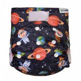 T-TOMI Kalhotková plena AIO - přebalovací set suchý zip, universe T-TOMI Kalhotková plena AIO - přebalovací set suchý zip, universe